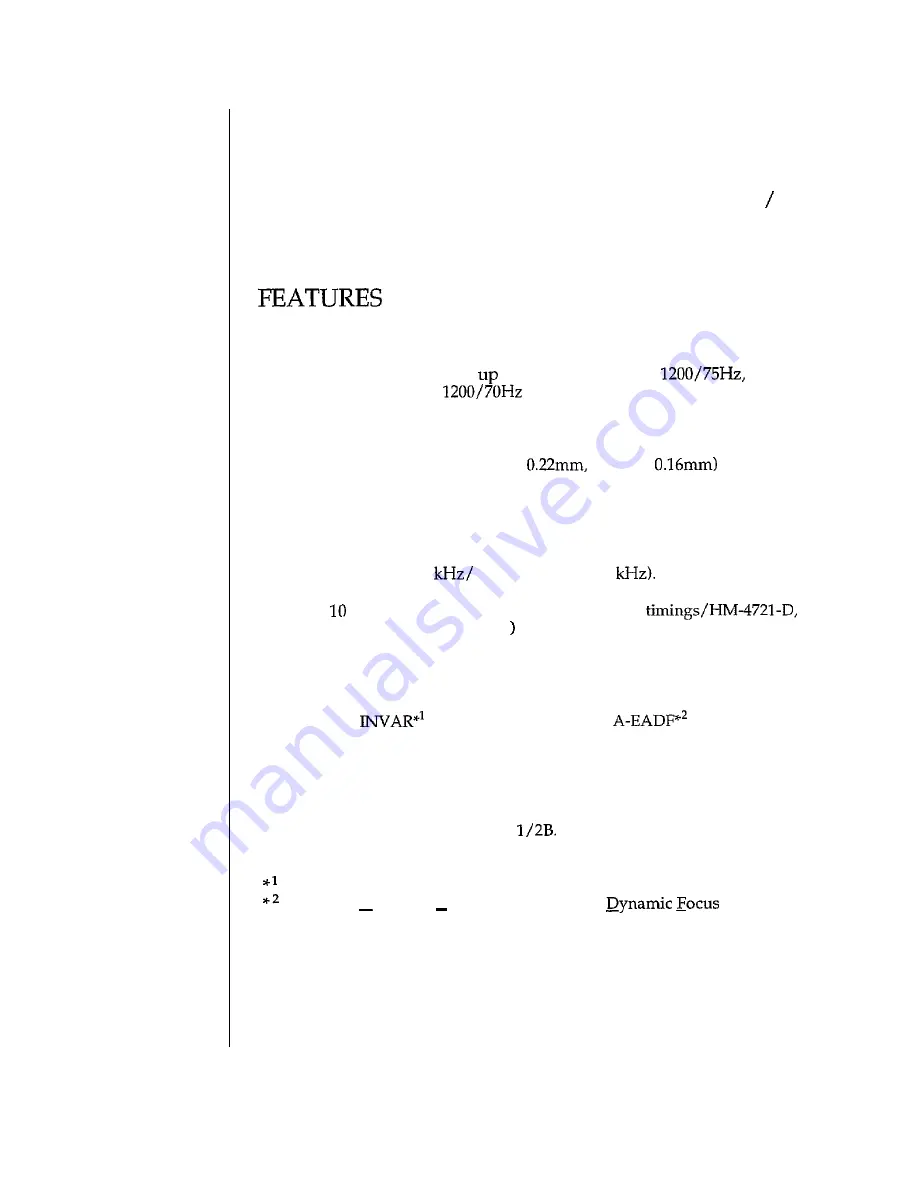 Hitachi Accuvue HM-4721-D User Manual Download Page 8