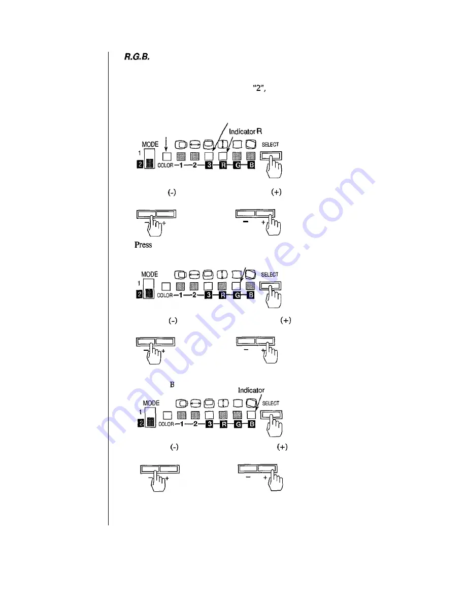 Hitachi Accuvue HM-4721-D User Manual Download Page 17