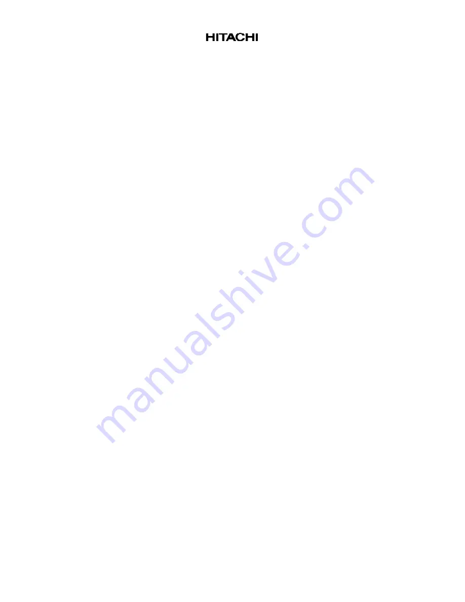 Hitachi Accuvue HM-4721-D User Manual Download Page 27