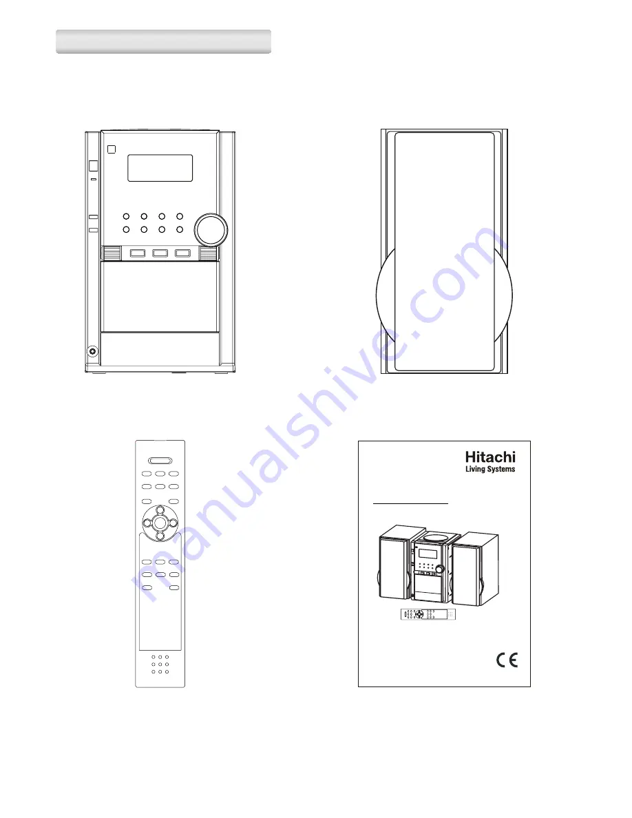 Hitachi AX-M82D s Instruction Manuals Download Page 6