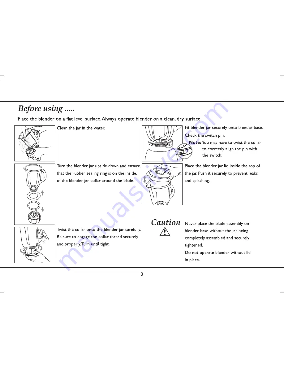 Hitachi BLN1 E Manual Download Page 4