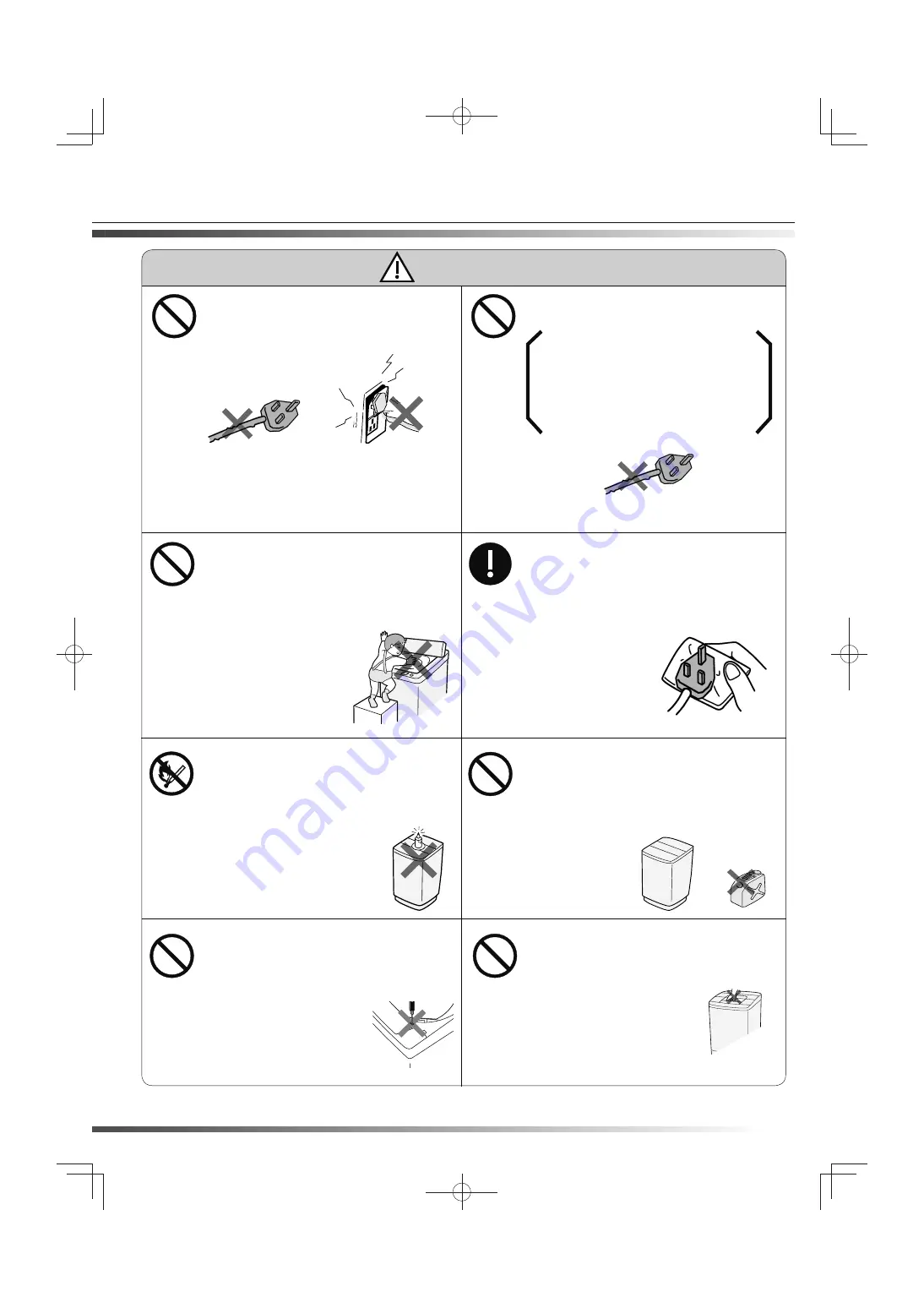 Hitachi BW-V80FS User Manual Download Page 5