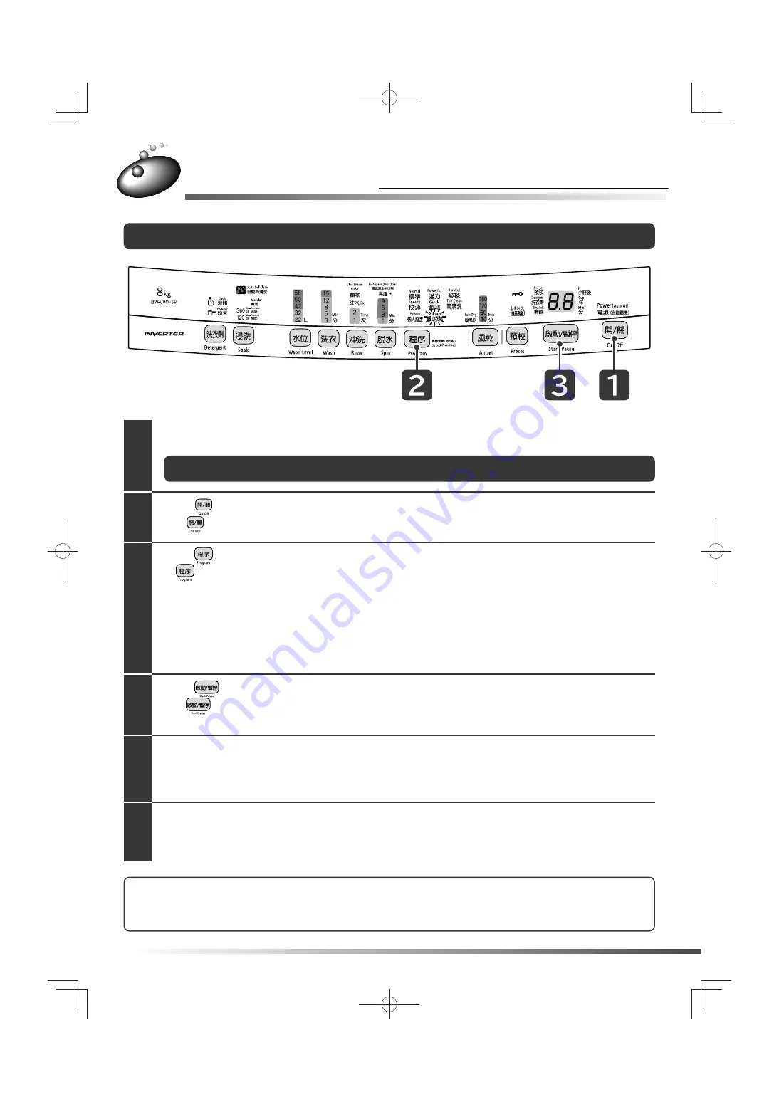 Hitachi BW-V80FS User Manual Download Page 36