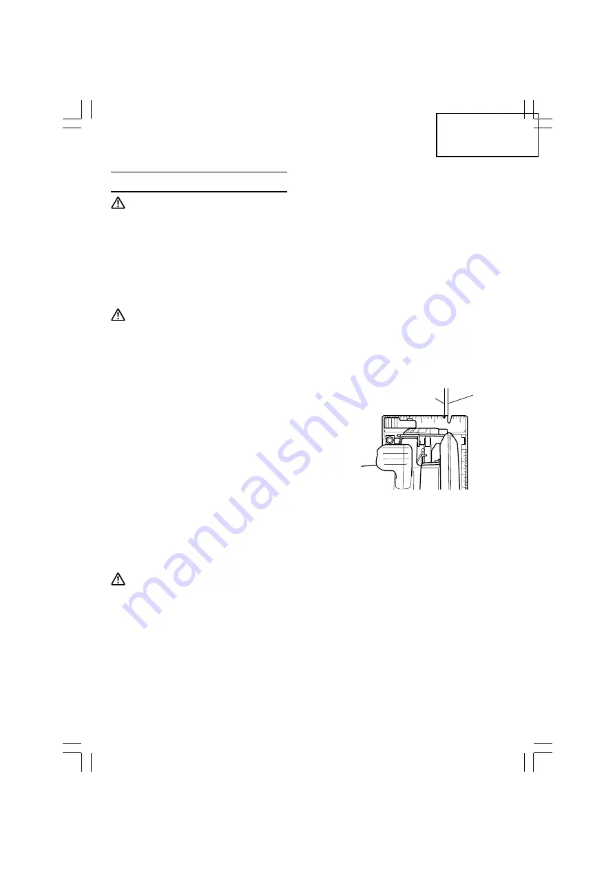 Hitachi C 7SB2 Safety Instructions And Instruction Manual Download Page 47