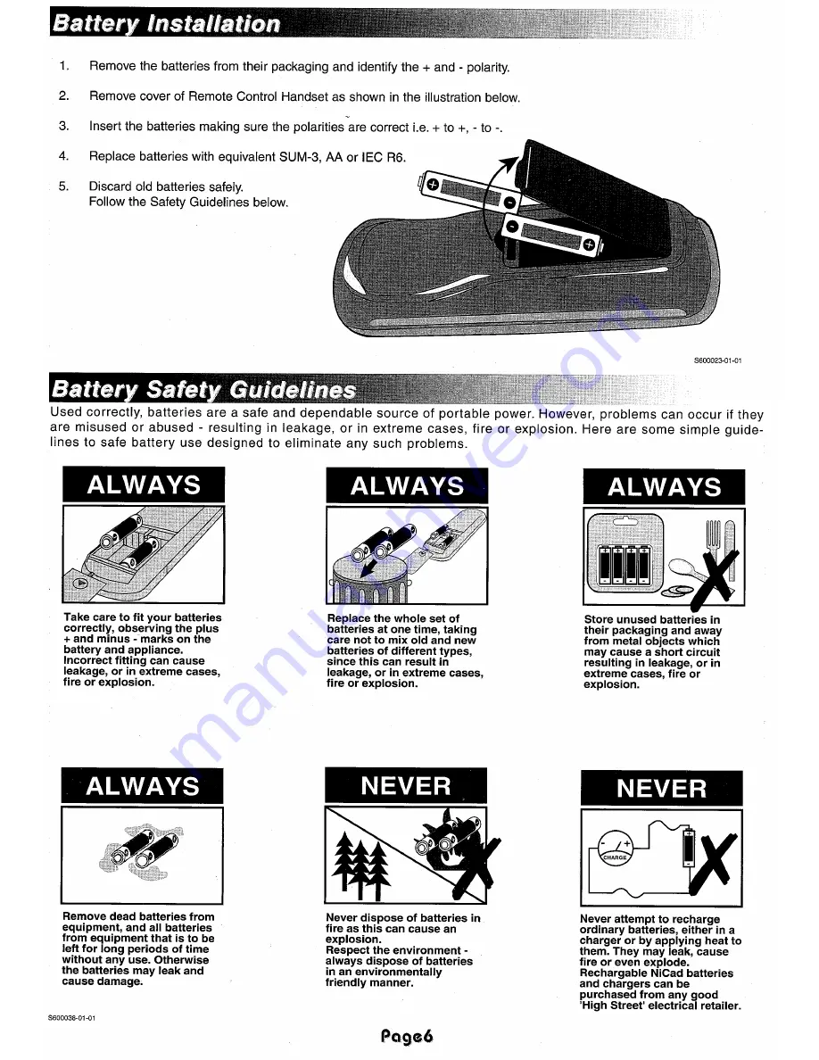 Hitachi C2117T Instructions For Use Manual Download Page 6