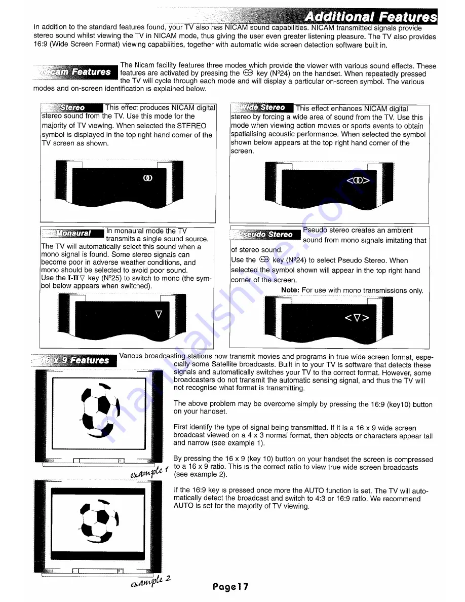 Hitachi C2170TN Instructions For Use Manual Download Page 17