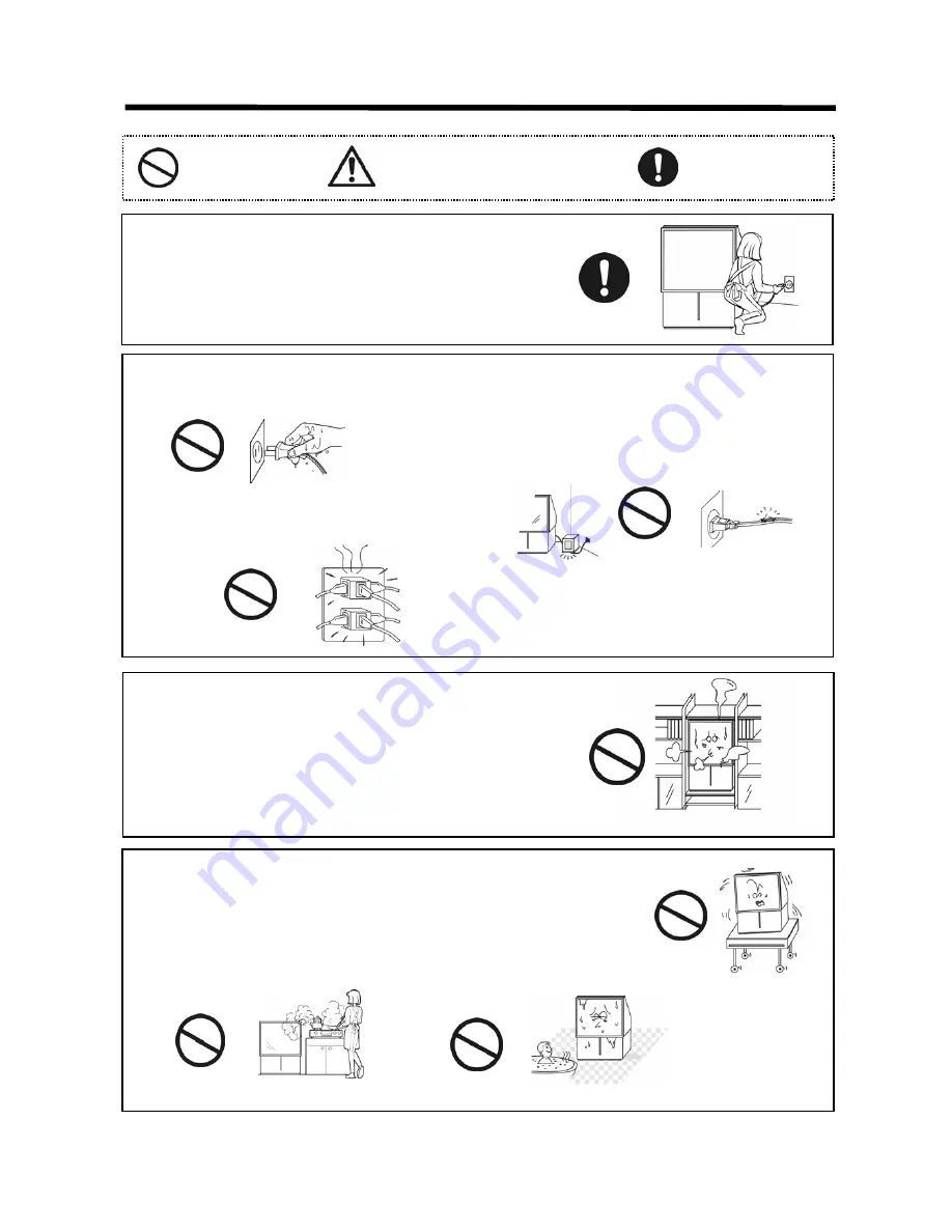 Hitachi C47-WD8000 Instruction Manual Download Page 3