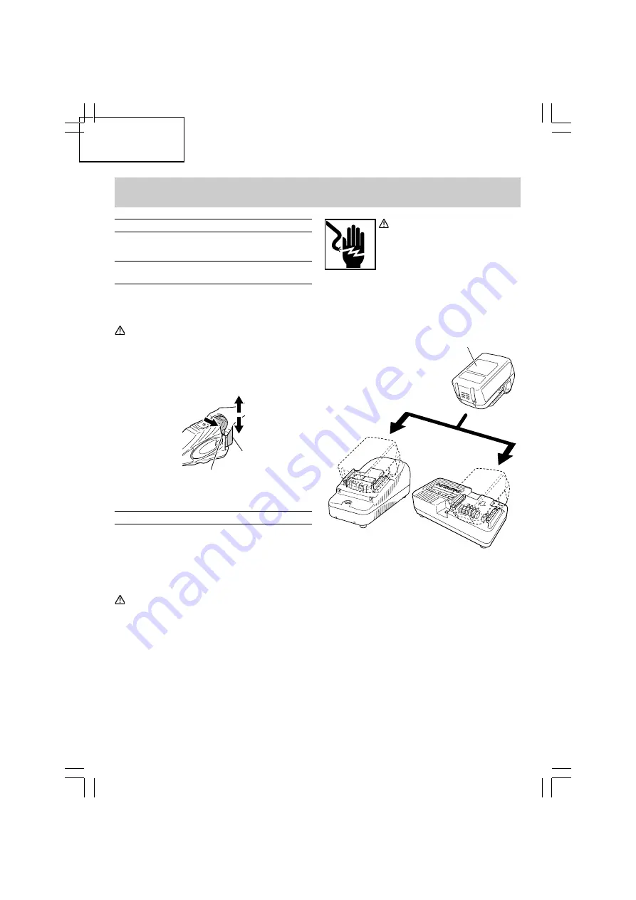 Hitachi CG 18DSDL Safety Instructions And Instruction Manual Download Page 62