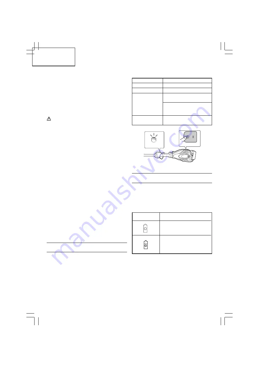 Hitachi CG 18DSDL Safety Instructions And Instruction Manual Download Page 64