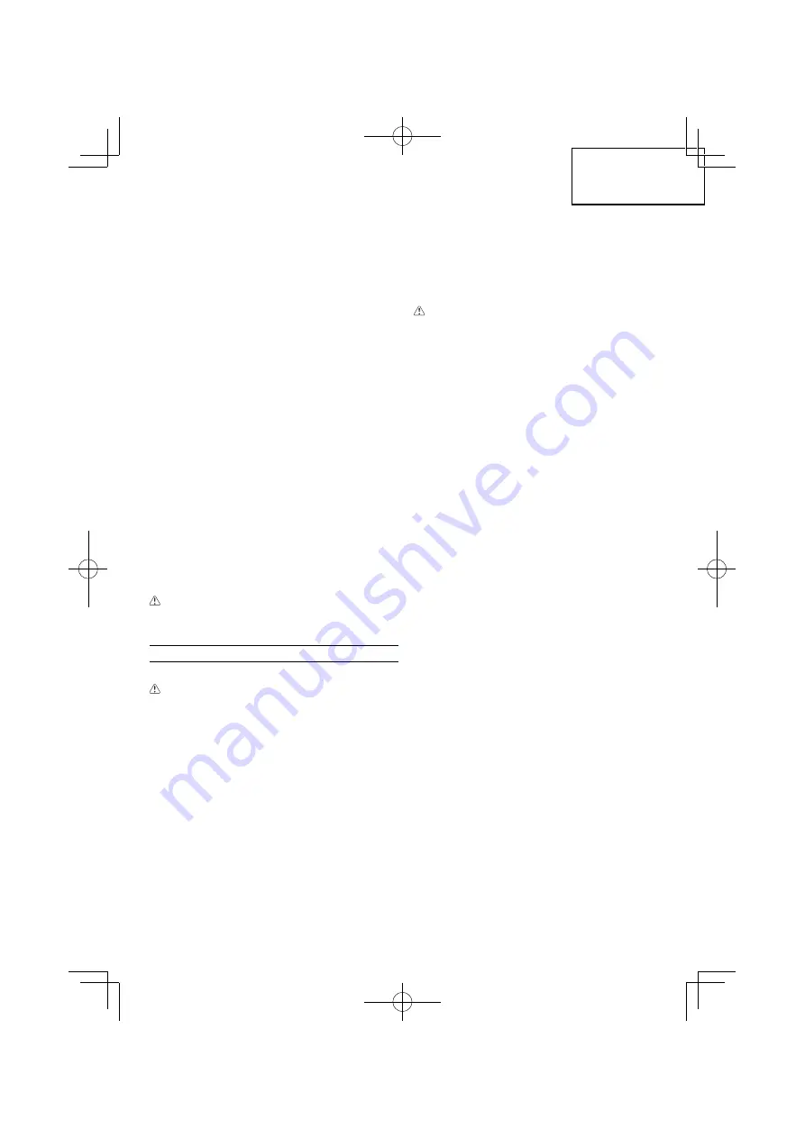 Hitachi CG 22EAB (L) Handling Instructions Manual Download Page 59