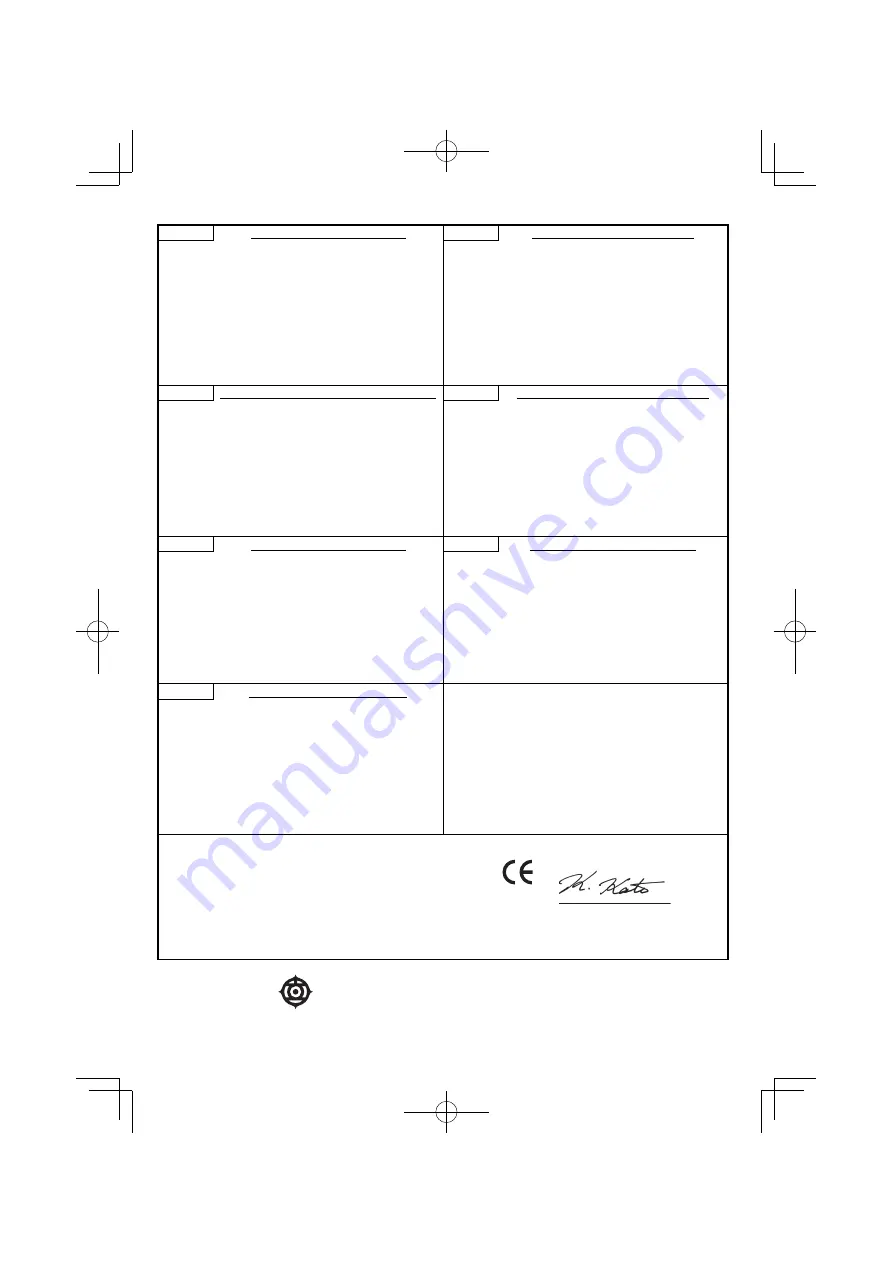 Hitachi CG 22EAB (L) Handling Instructions Manual Download Page 68