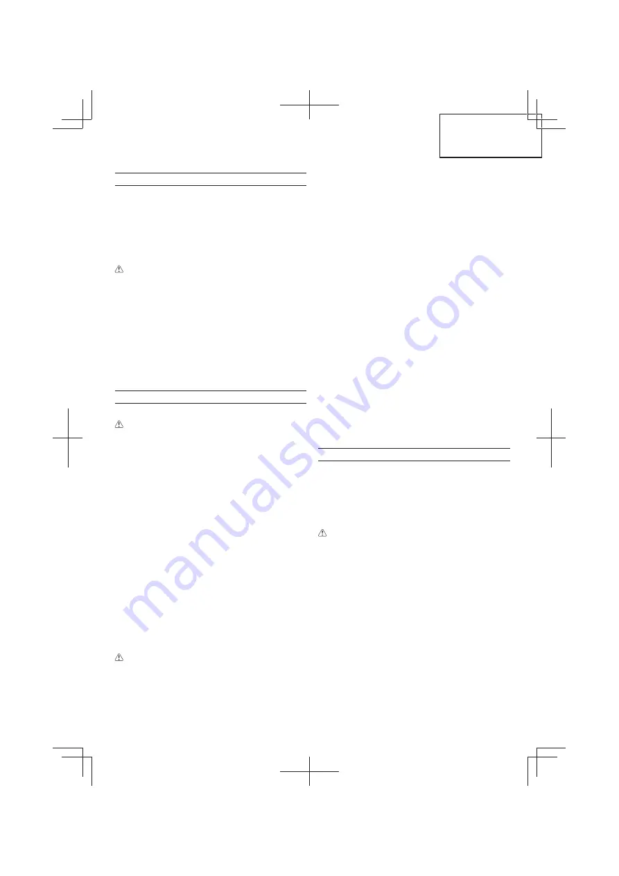 Hitachi CG 22EJ(SLN) Handling Instructions Manual Download Page 13