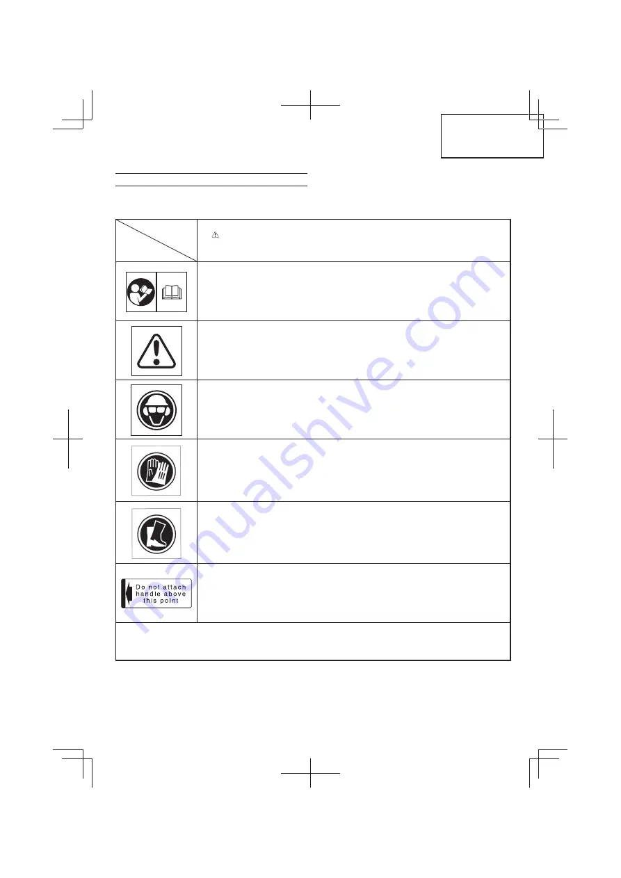 Hitachi CG 22EJ(SLN) Handling Instructions Manual Download Page 39