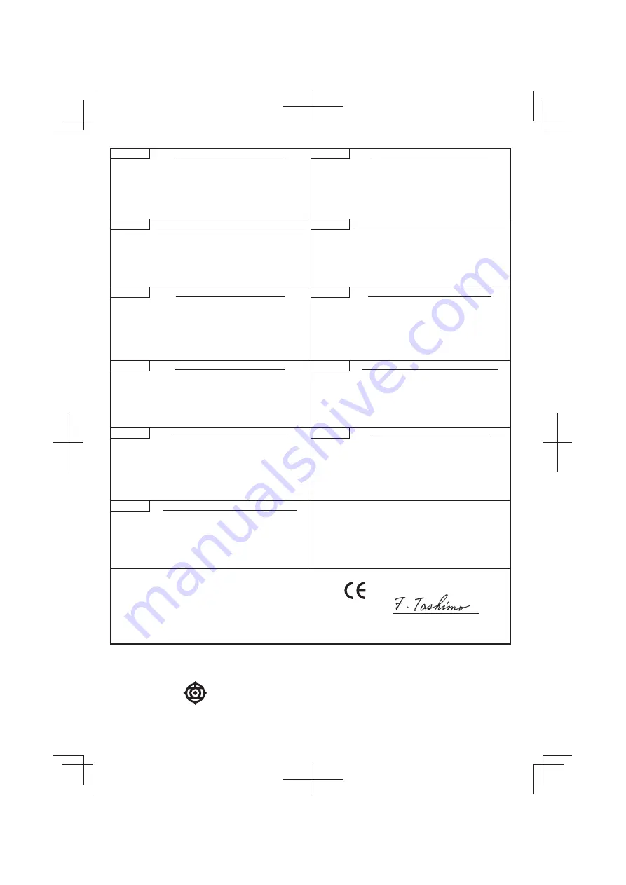 Hitachi CG 22EJ(SLN) Handling Instructions Manual Download Page 72