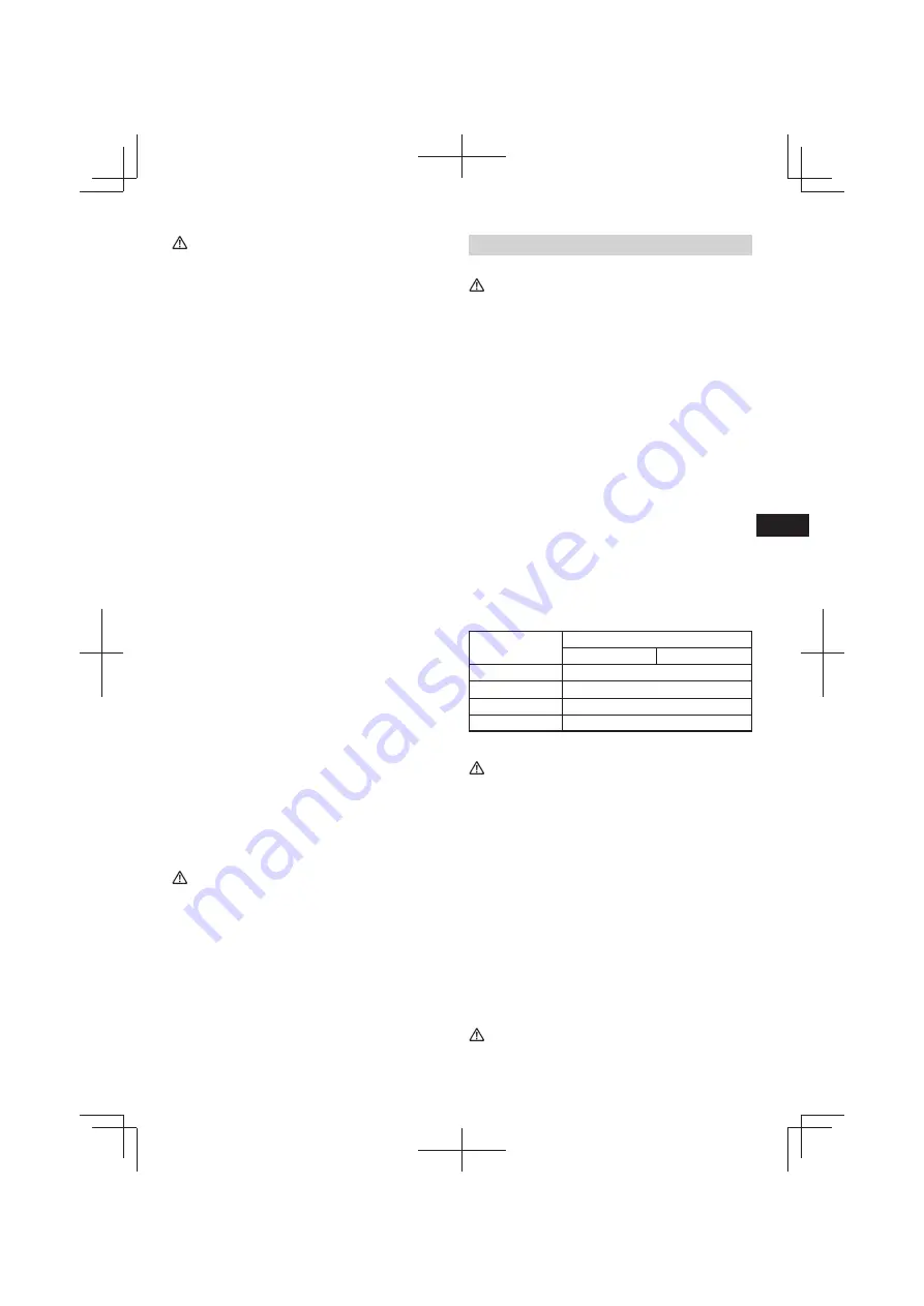 Hitachi CG 23ECP (LB) Handling Instructions Manual Download Page 115