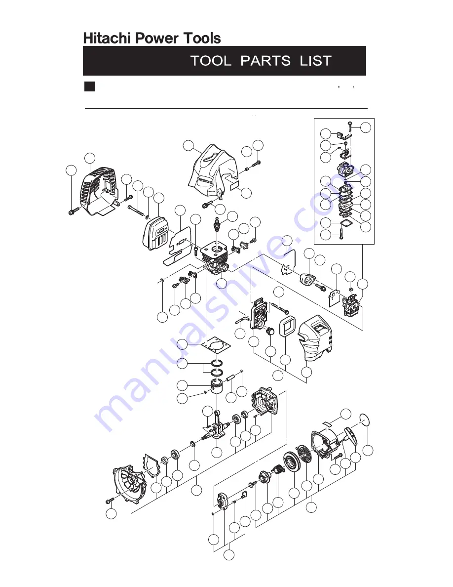 Hitachi CG 24EBD Series Service Manual Download Page 25