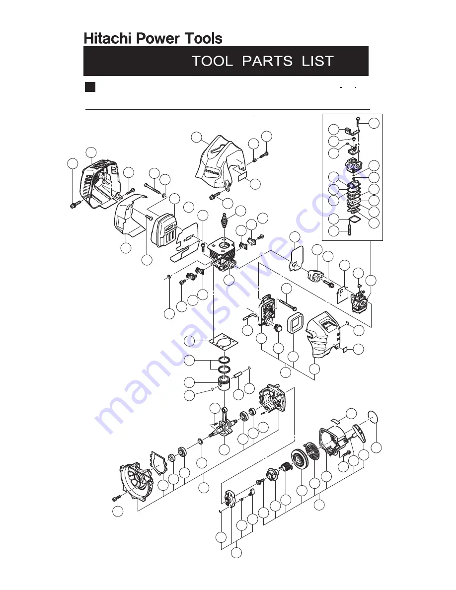 Hitachi CG 24EBD Series Service Manual Download Page 33