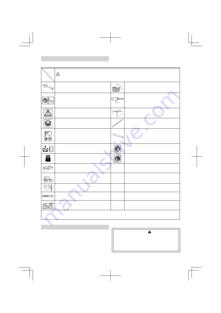 Hitachi CG-PSB Handling Instructions Manual Download Page 24