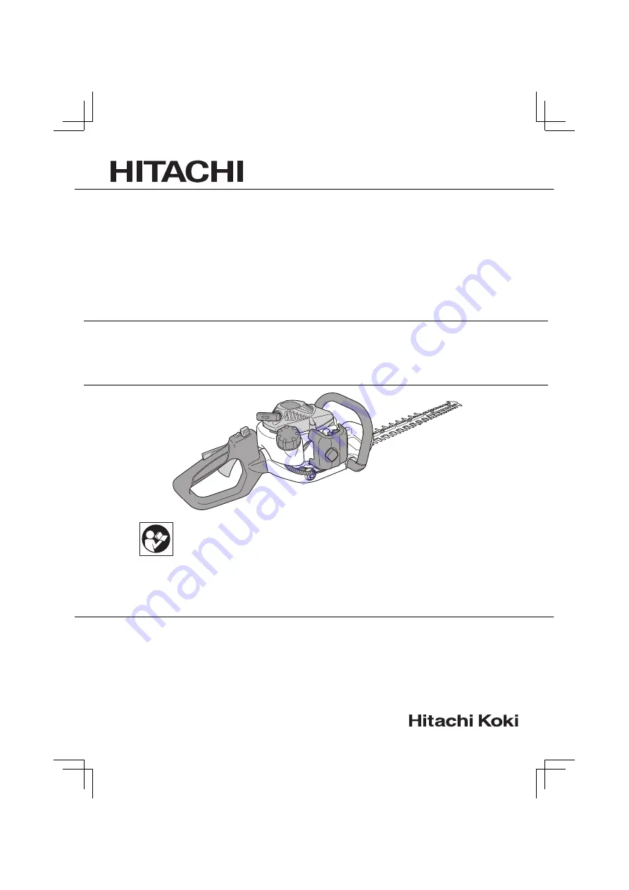 Hitachi CH 22EA2 (50ST) Скачать руководство пользователя страница 1