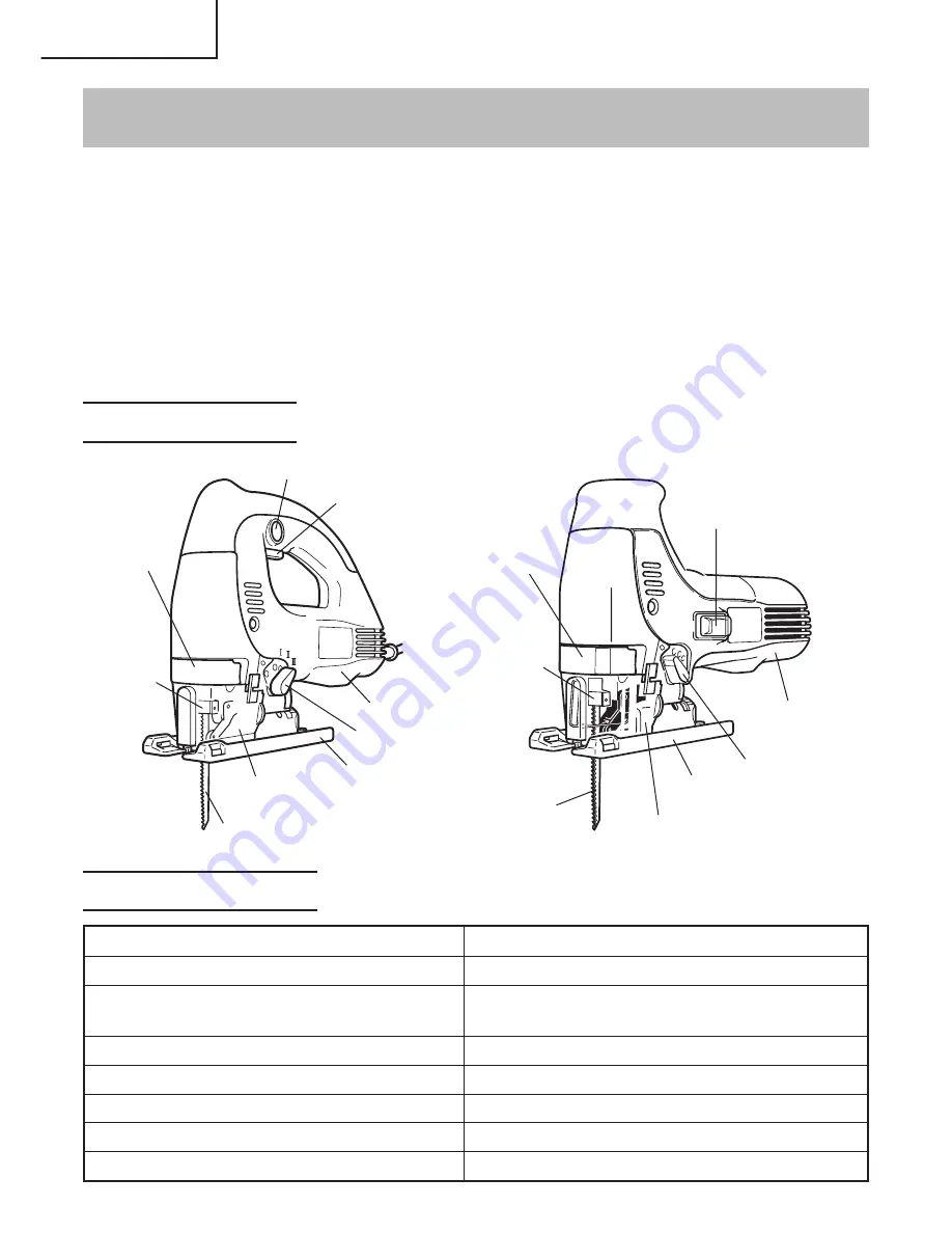 Hitachi CJ 120V Safety Instructions And Instruction Manual Download Page 44