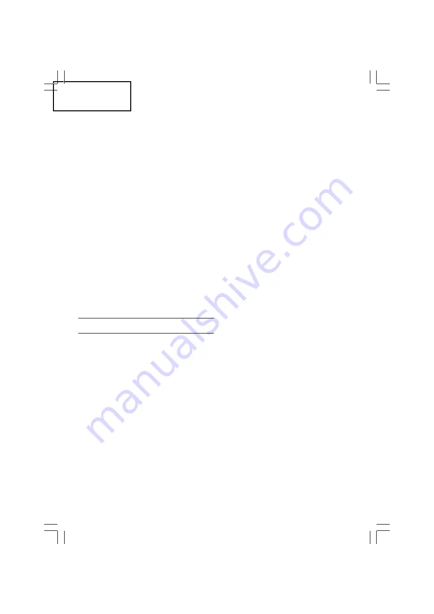 Hitachi CM 9SR Handling Instructions Manual Download Page 20