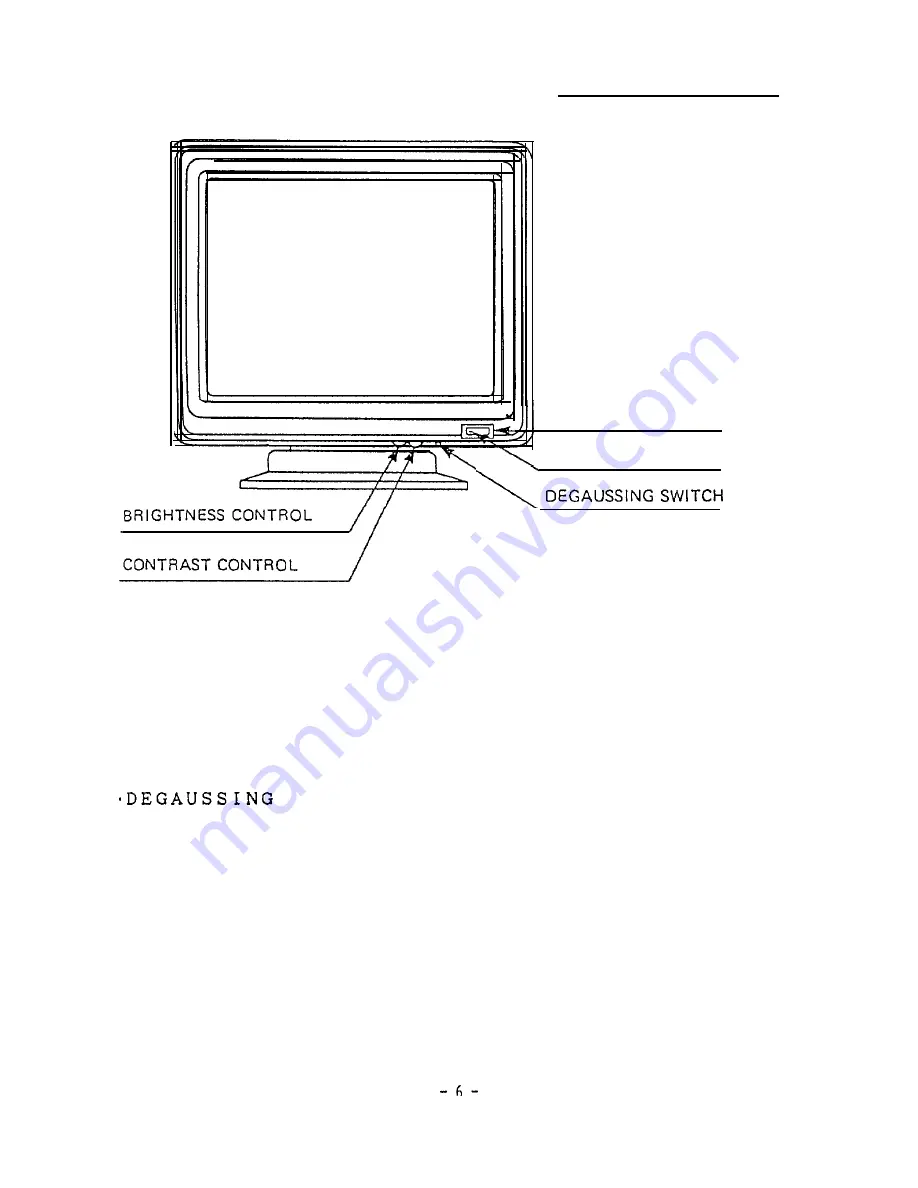 Hitachi CM2186A Operating Manual Download Page 6