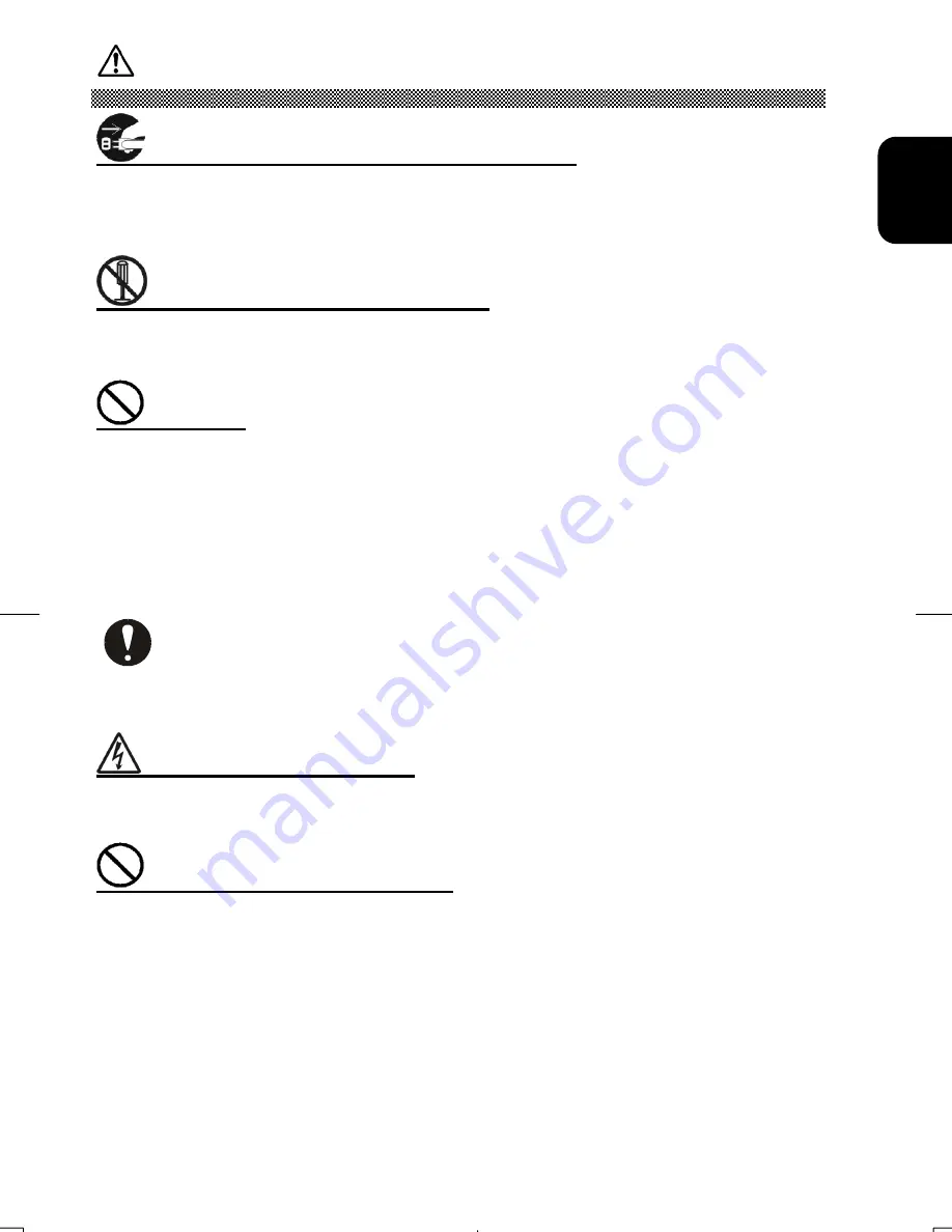 Hitachi CML170SXWBPlus User Manual Download Page 8