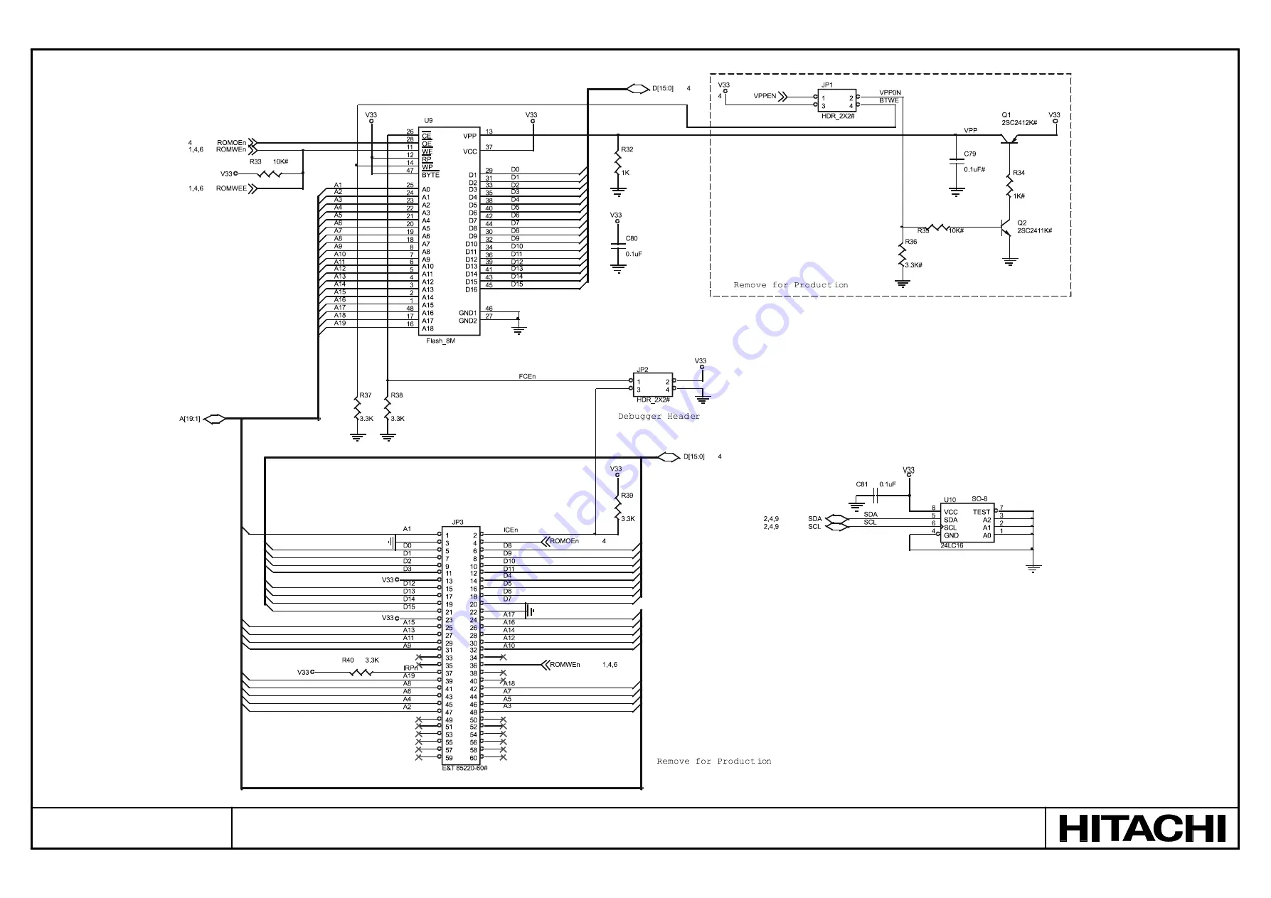 Hitachi CML181SXW Service Manual Download Page 35