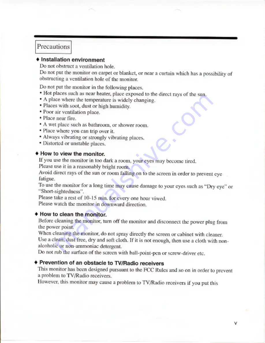 Hitachi CMP401XU User Manual Download Page 7