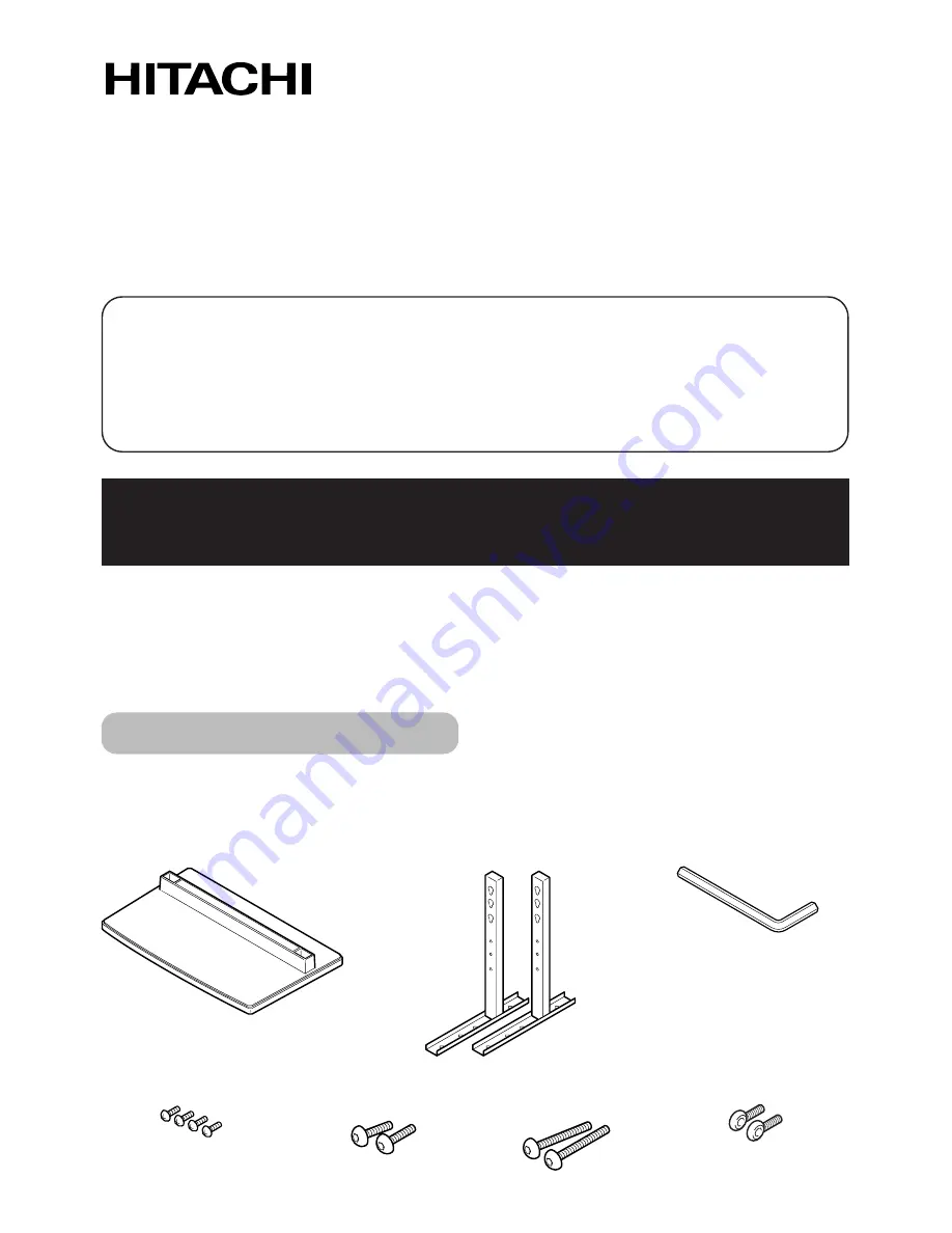 Hitachi CMPAD06 Installation Instructions Manual Download Page 1