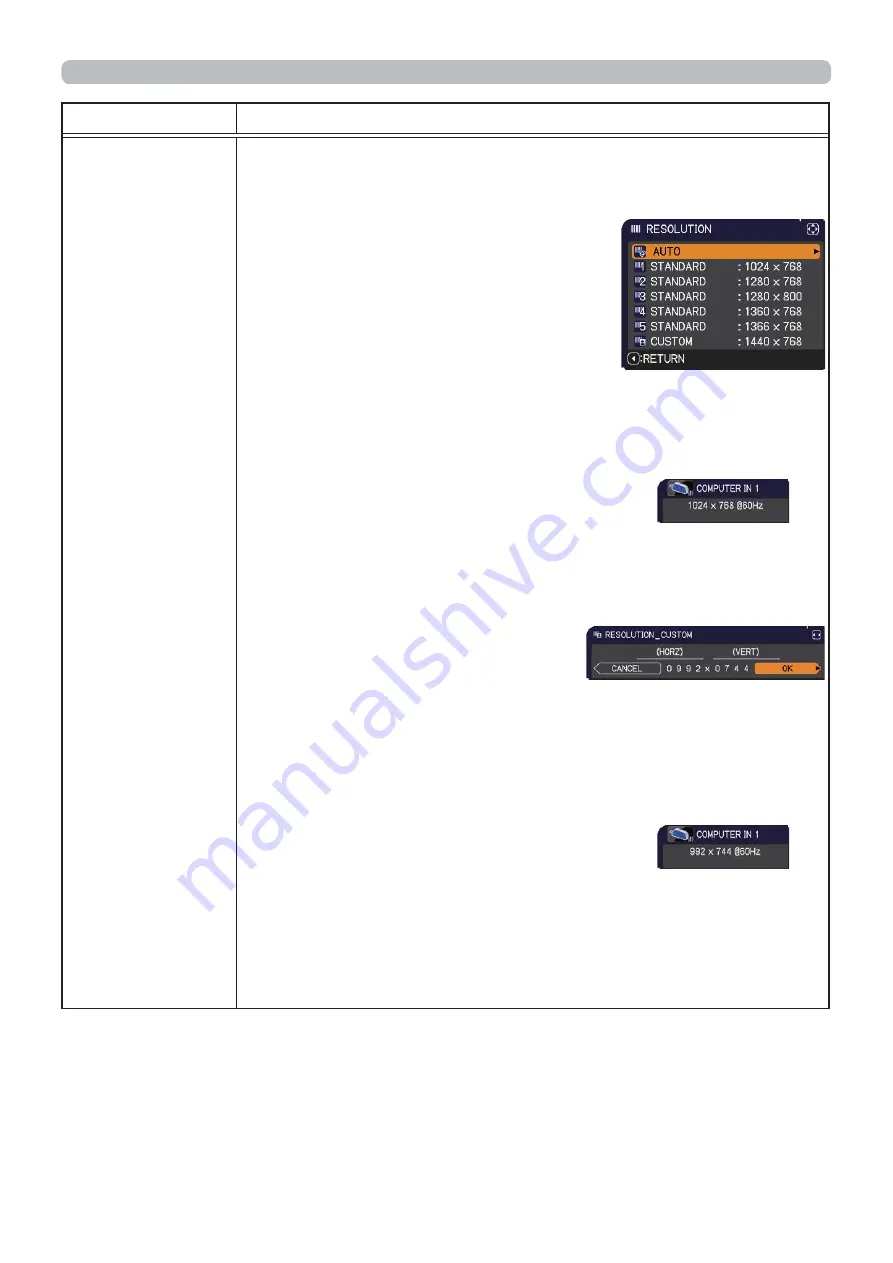 Hitachi CP-AW2505 Скачать руководство пользователя страница 46