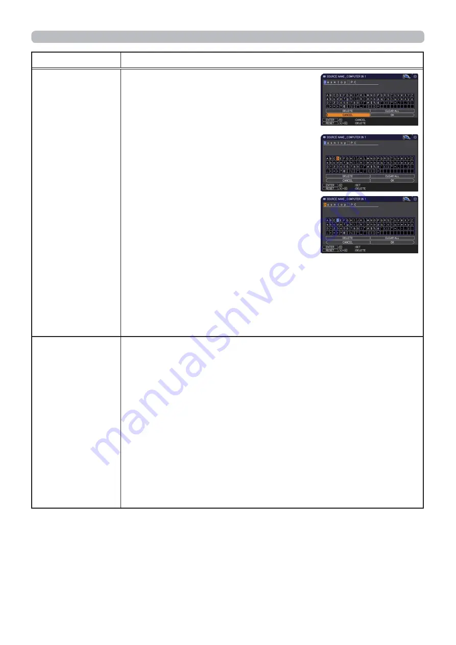 Hitachi CP-AW2505 Скачать руководство пользователя страница 58