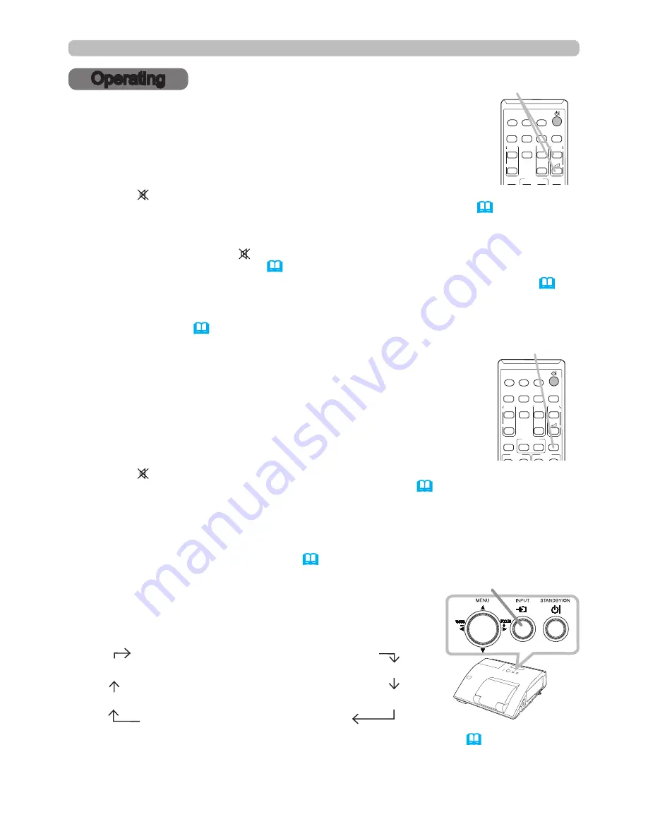 Hitachi CP-AW3019WN Operating Manual Download Page 24