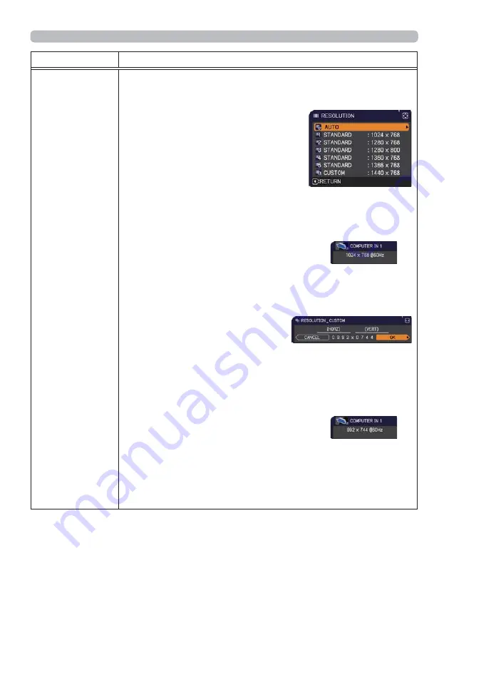 Hitachi CP-CW302WN Скачать руководство пользователя страница 44