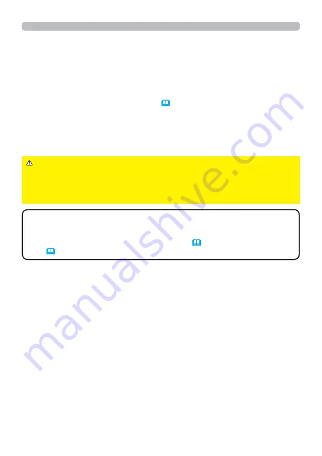 Hitachi CP-EW250N User Manual Download Page 21