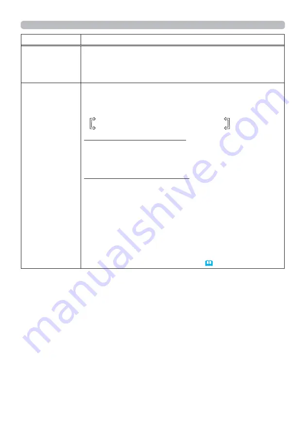 Hitachi CP-EW250N User Manual Download Page 38