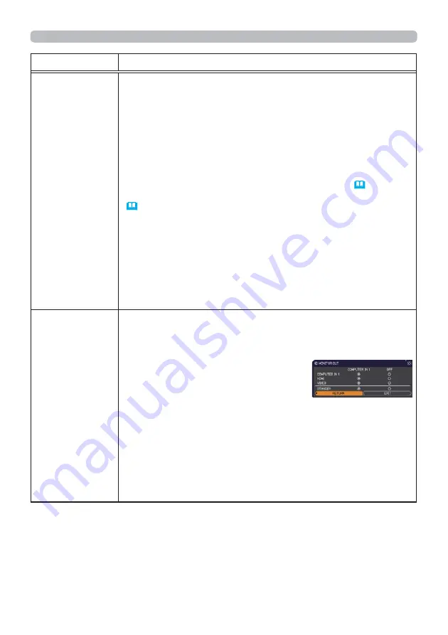 Hitachi CP-EW250N Скачать руководство пользователя страница 48