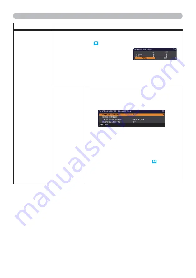 Hitachi CP-EW250N Скачать руководство пользователя страница 62