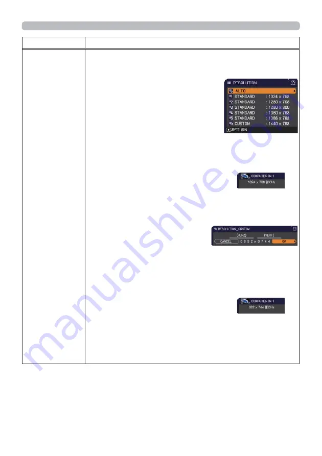 Hitachi CP-EW302 Скачать руководство пользователя страница 42