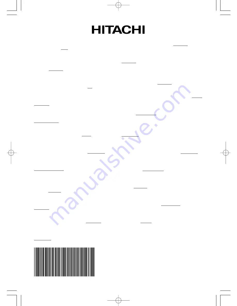 Hitachi CP-S420 User Manual Download Page 39