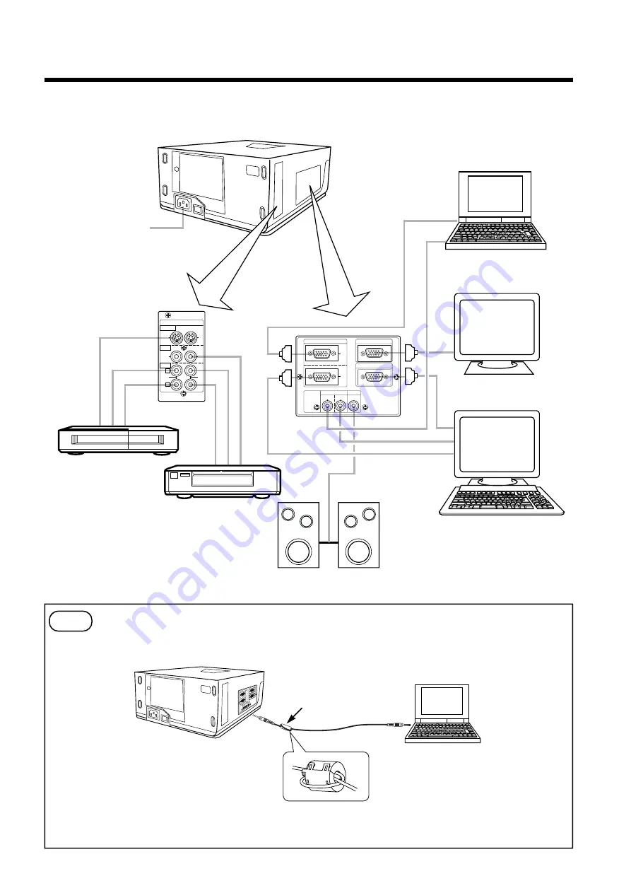 Hitachi CP-S833E Operating Manual Download Page 27