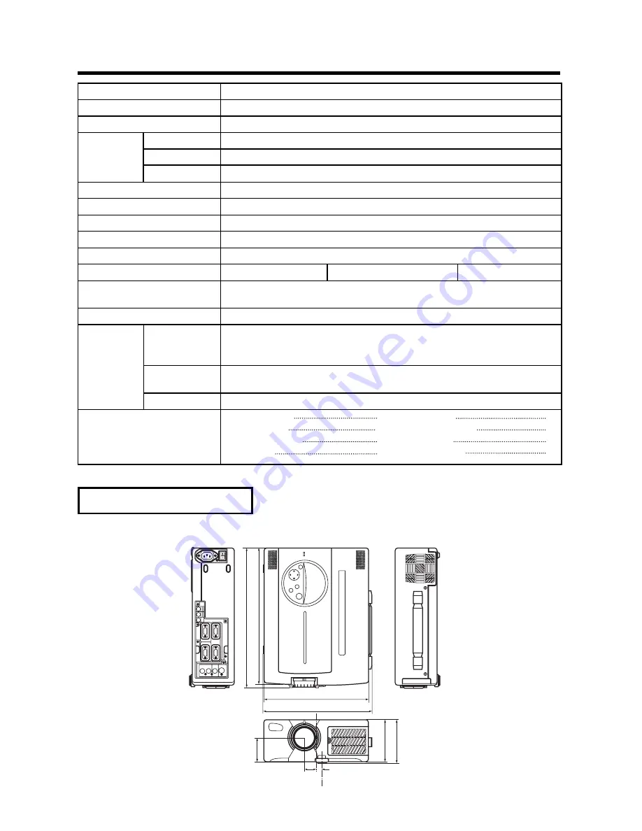 Hitachi CP-S845 Operating Manual Download Page 34