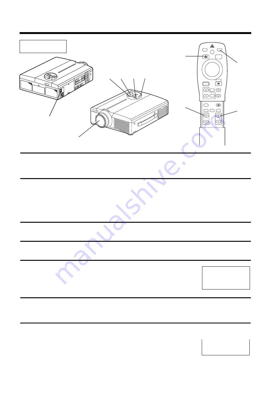 Hitachi CP-S860E User Manual Download Page 13