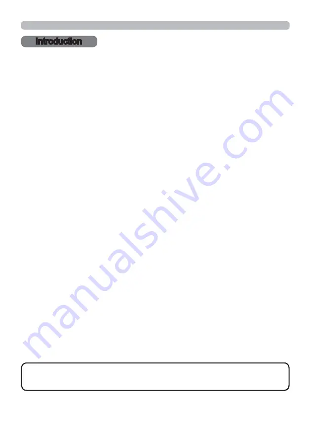 Hitachi CP-TW2505 User Manual Download Page 3