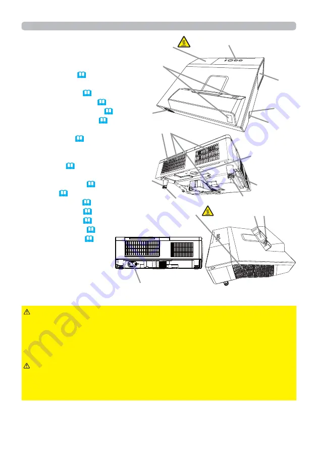 Hitachi CP-TW2505 User Manual Download Page 4