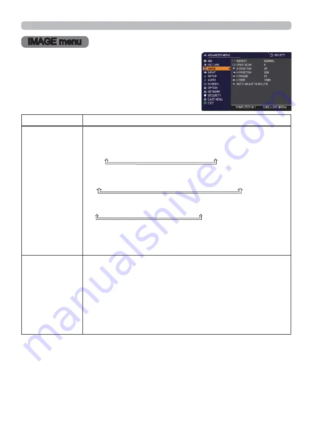 Hitachi CP-TW2505 User Manual Download Page 46