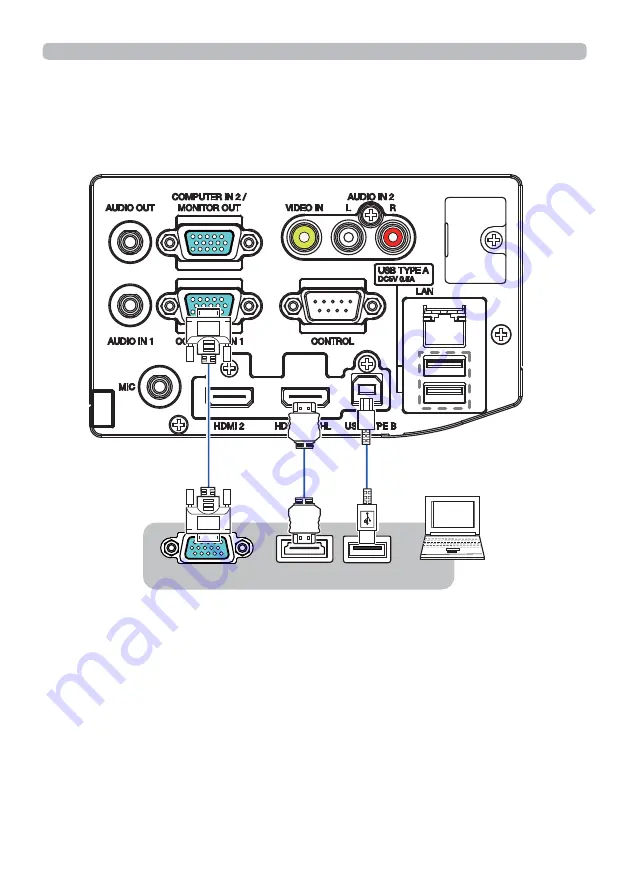 Hitachi CP-TW2505 User Manual Download Page 90