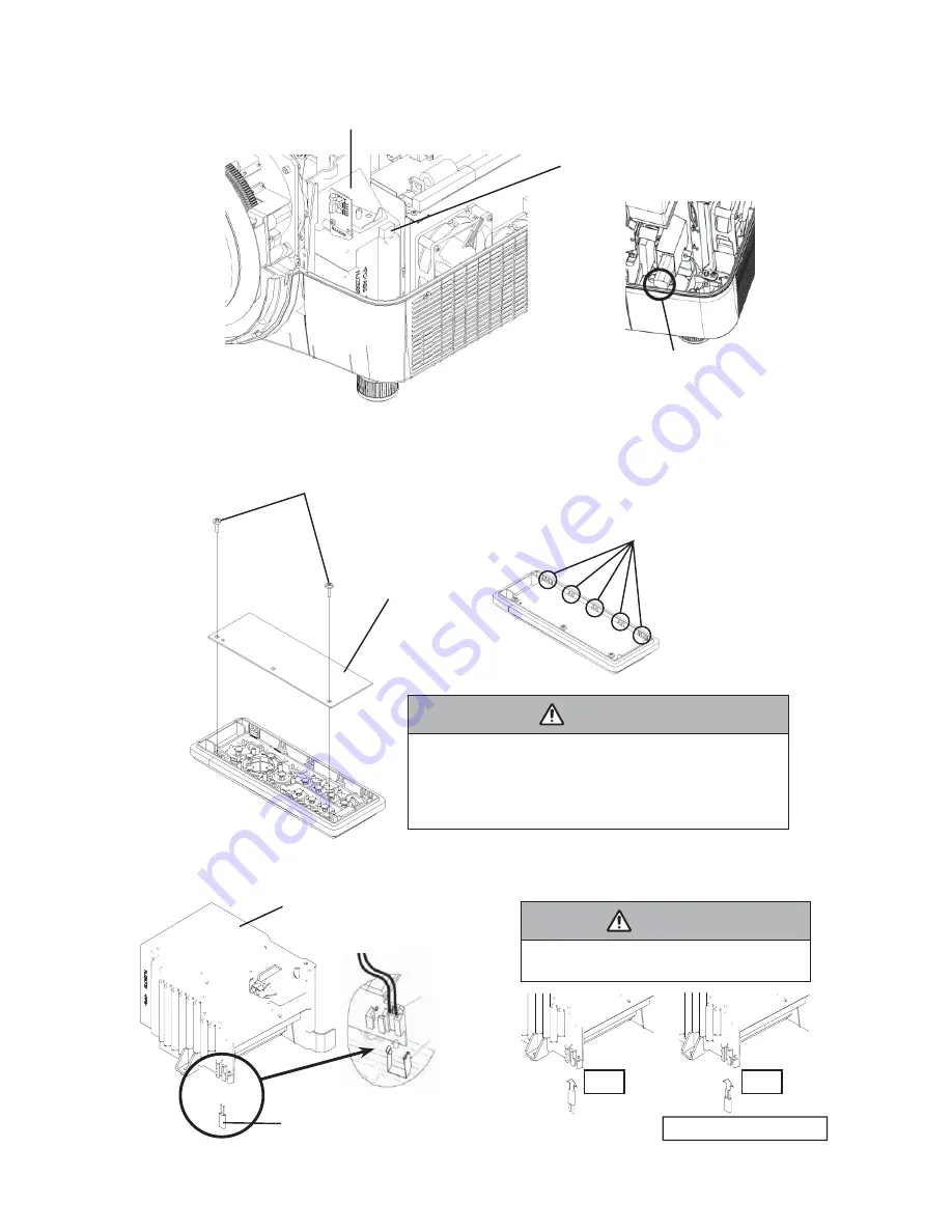 Hitachi CP-WX11000 Service Manual Download Page 70