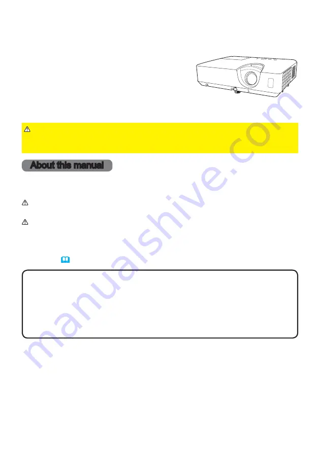 Hitachi CP-WX3530WN Скачать руководство пользователя страница 1