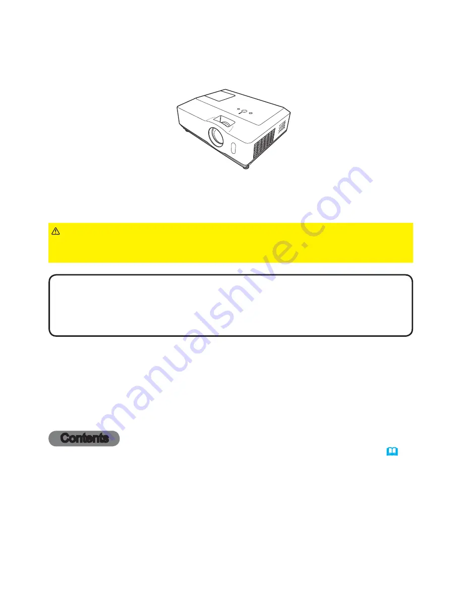 Hitachi CP-X205 User'S Manual And Operating Manual Download Page 75